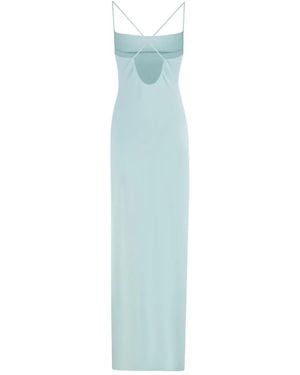 Calvin Klein Cross-Back Maxi Dress - Blue
