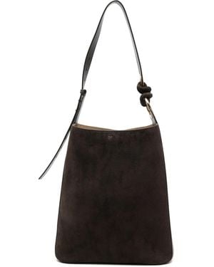 Anya Hindmarch Knot Detail Tote Bag - Black