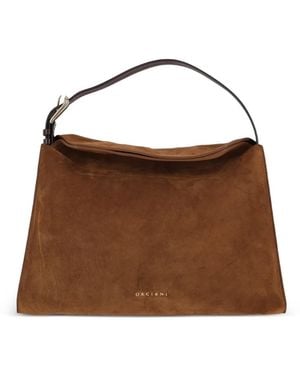 Orciani Midi Trinity Peach Oro Tote Bag - Braun