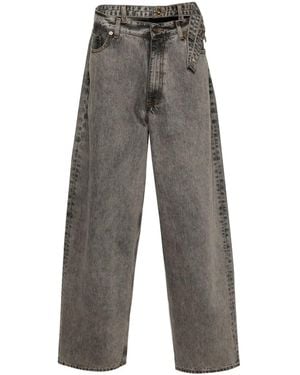 Y. Project Ruimvallende Jeans - Grijs