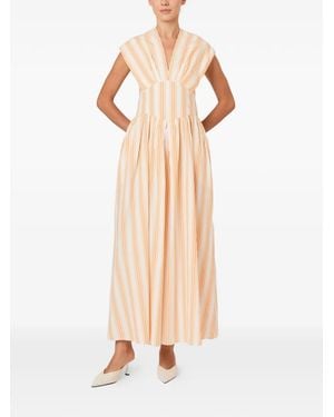 Rosie Assoulin In Full Bloom Dress - Natural