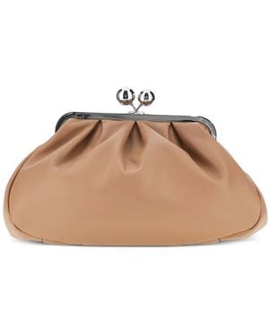 Weekend by Maxmara Pasticcino Leather Tote Bag - Natural