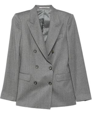 Tagliatore Double-Breasted Suit - Gray