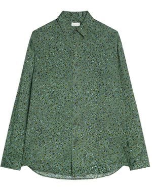 Dries Van Noten Classic Viscose Shirt - Green