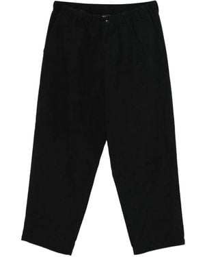 Goldwin Fine Wale Elastische Broek - Zwart