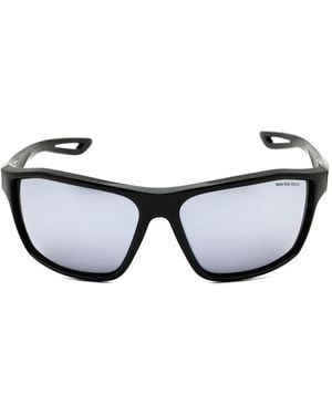 Nike Lunettes De Soleil À Monture Rectangulaire - Black