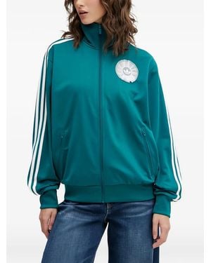 adidas Zipped Appliqué Jacket - Blue