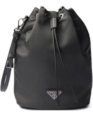 Prada Re-Nylon Clutch - Schwarz