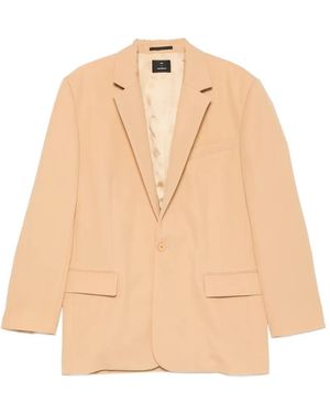 Wardrobe NYC X Rhw Oversize Blazer - Natural