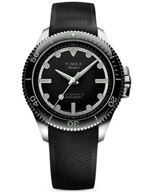Timex Atelier Marine M1A 41Mm Watch - Black