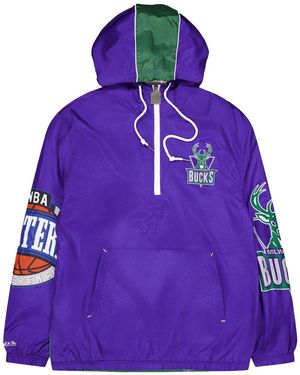 Mitchell & Ness Team Og 2.0 Bucks Jacket - Purple