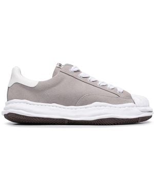 Maison Mihara Yasuhiro Chunky-Sole Low Top Trainers - White