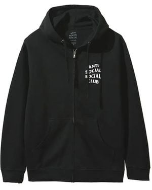 ANTI SOCIAL SOCIAL CLUB Hoodie 911 Turbo À Fermeture Zippée - Noir