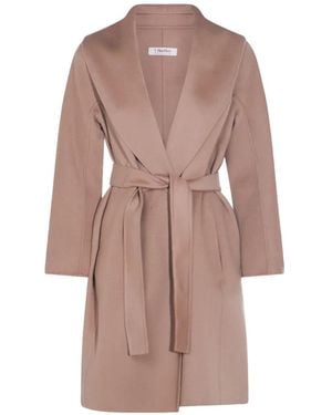 Max Mara Cappotto Monopetto - Rosa