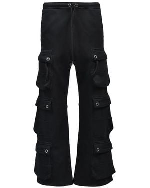 BREATH Pocket Cargo Trousers - Black
