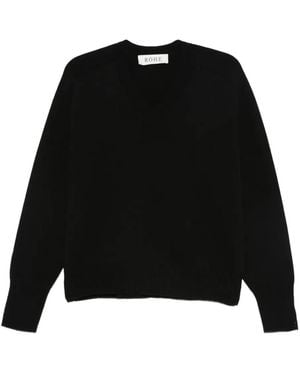 Rohe Pull À Col V - Noir