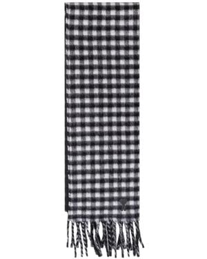 Ami Paris Scarf Adc Patch - White
