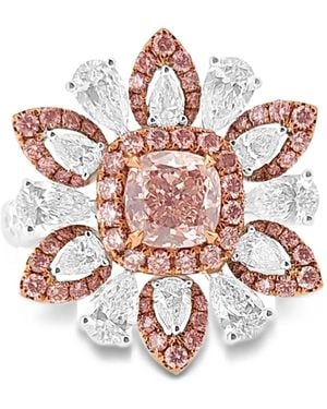 HYT Jewelry Anello Con Diamanti - Bianco