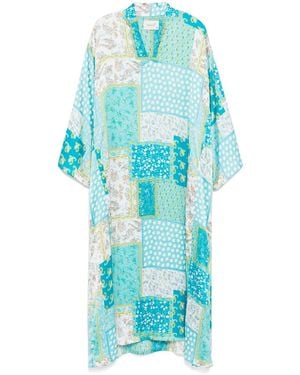 Bambah Josephine Kaftan Dress - Blue