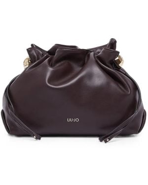 Liu Jo Medium Riccy Shoulder Bag - Purple