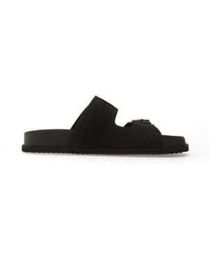 Geox Parnaiba Buckled Sandals - Black