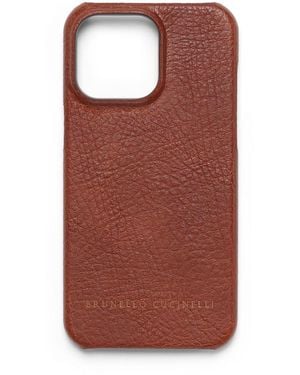 Brunello Cucinelli Iphone 15 Max Case - Red