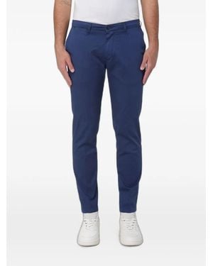 XC Slim-Fit Gabardine Chinos - Blue