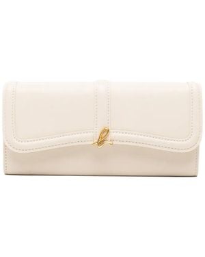 agnès b. Leather Wallet - Natural