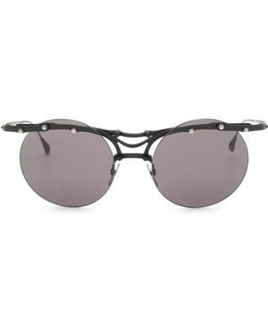Innerraum Gafas De Sol Con Montura Redonda - Gris