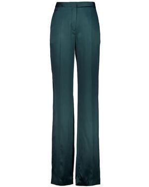 Tom Ford Silk Satin Tuxedo Trousers - Blue