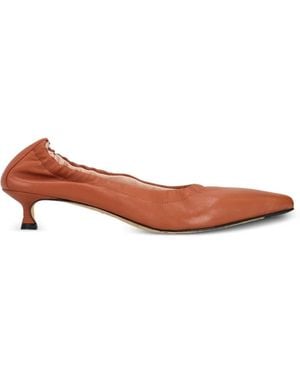 LA ROSE Pumps Mit Spitzer Kappe - Braun