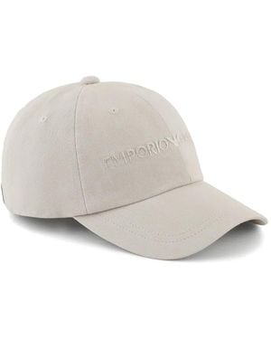 Emporio Armani Logo Baseball Cap - White