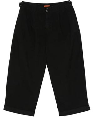 Barena Felucon Garzoto Belt-Loops Trousers - Black