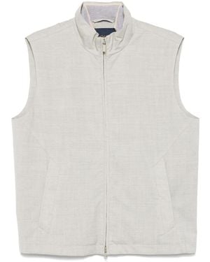 Paul & Shark Light Full Lining Gilet - White