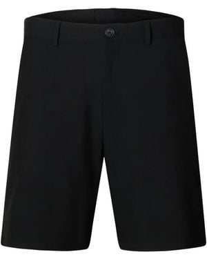 SELECTED Buttoned Shorts - Black