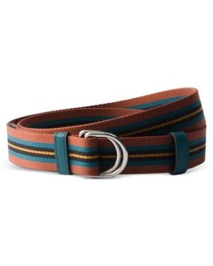 Prada Woven Nylon Belt - Brown