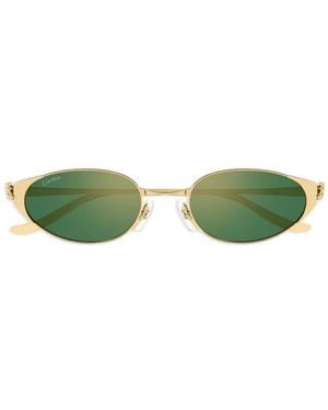 Cartier Oval Sunglasses - Green