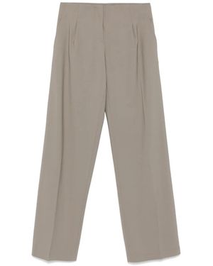 Christopher Esber Pleated-Front Trousers - Grey