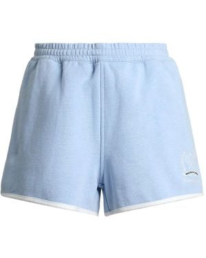 Polo Ralph Lauren サテントリム ショートパンツ - ブルー