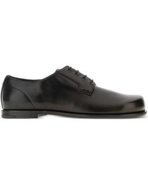 Fendi Klassische Derby-Schuhe - Schwarz