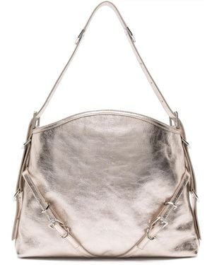 Givenchy Voyou レザー ショルダーバッグ M - ナチュラル