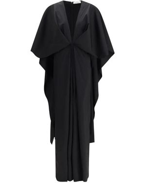 DI STAVNITSER Riva V-Neck Jumpsuit - Black
