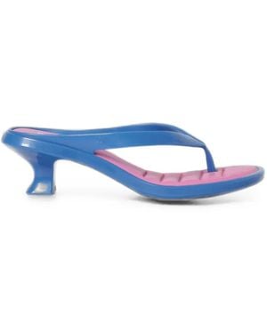 Melissa Open-Toe Thong-Strap Sandals - Blue