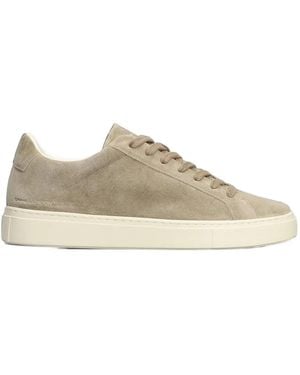 Crime London Suede Low-Top Sneakers - Natural