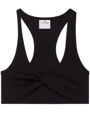Courreges Twist Top - Black