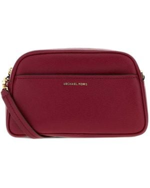MICHAEL Michael Kors Jet Set Cross-Body Bag - Red