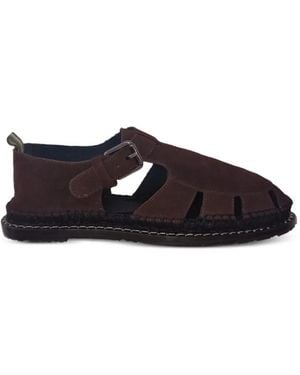 Castañer Fito Buckle-Strap Sandals - Black