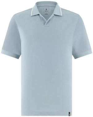 BOGGI Polo À Manches Courtes - Bleu