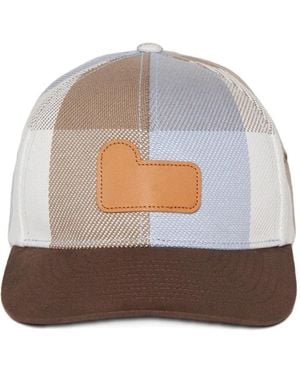 Woolrich Casquette À Patch Logo Devant - Grey