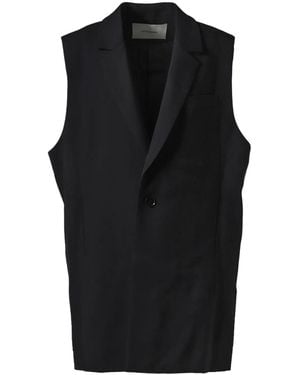 Entire studios Single-Breasted Waistcoat - Black